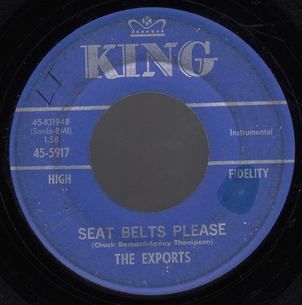 The Exports (2) : Car Hop / Seat Belts Please (7", Single)