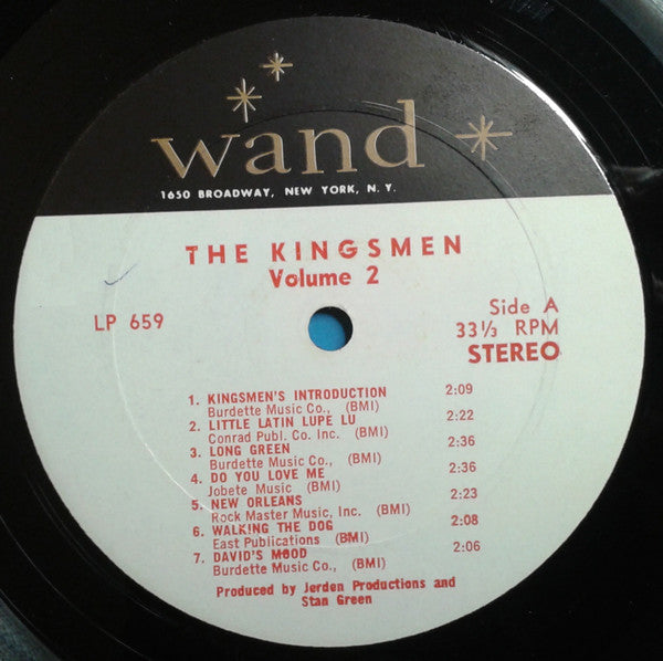 The Kingsmen : Volume II (LP, Album)