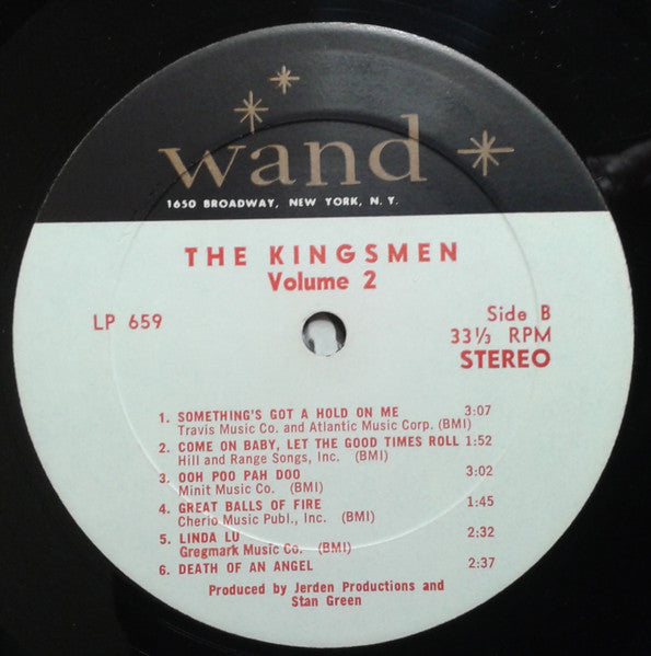The Kingsmen : Volume II (LP, Album)