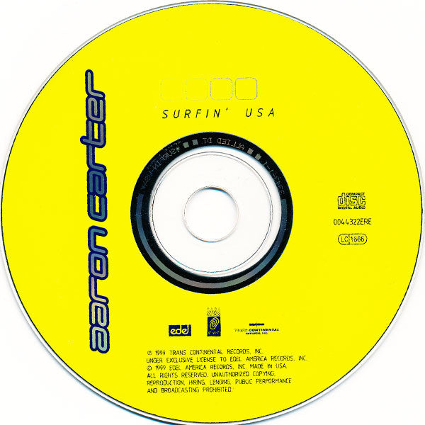 Aaron Carter : Surfin' USA (CD, EP)