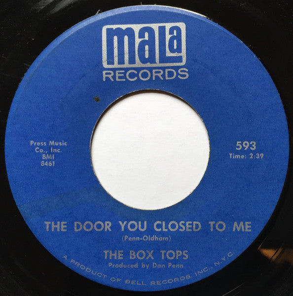Box Tops : Cry Like A Baby  (7")