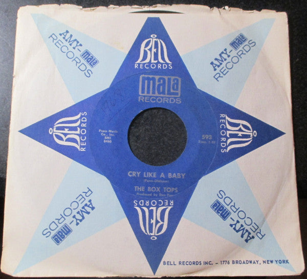 Box Tops : Cry Like A Baby  (7")