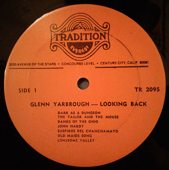 Glenn Yarbrough : Looking Back (LP, Album, RE)