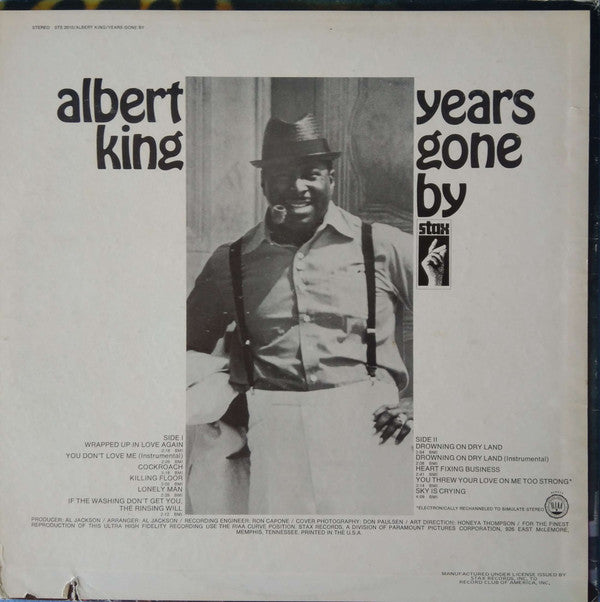 Albert King : Years Gone By (LP, Album, RE)