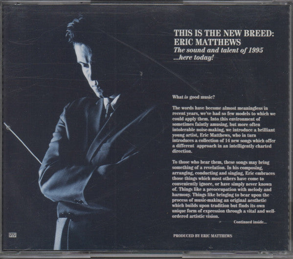 Eric Matthews : It's Heavy In Here (CD, Album)