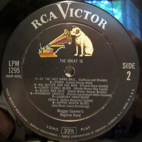 Muggsy Spanier's Ragtime Band : The Great 16! (LP, Comp)