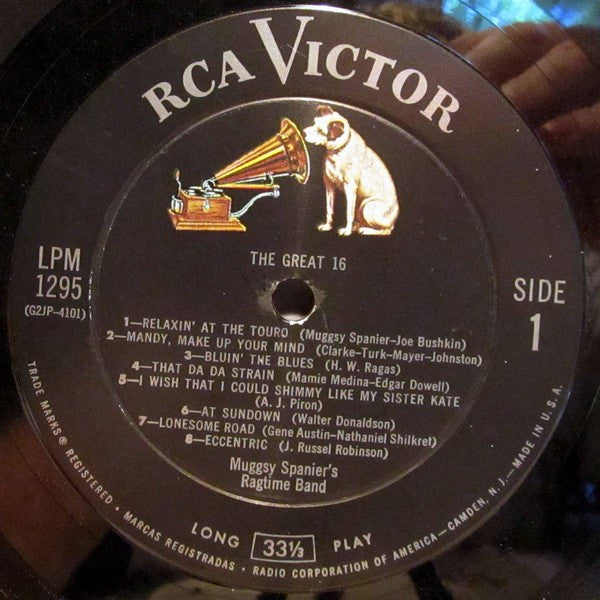 Muggsy Spanier's Ragtime Band : The Great 16! (LP, Comp)