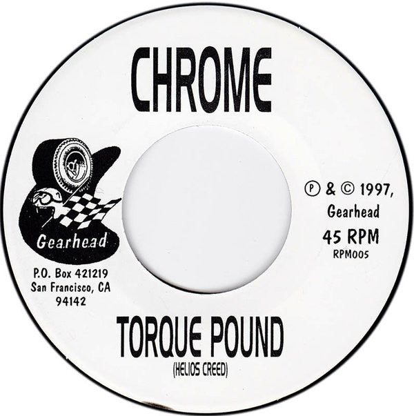 Chrome (8) / Man Or Astro-Man? : Torque Pound / 400,000.37 Miles (Breaking The Sanity Barrier) (7")