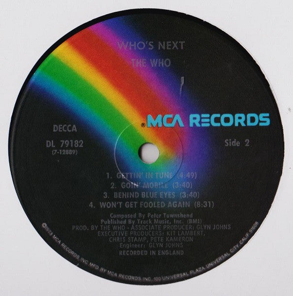 The Who : Who's Next (LP, Album, RE)