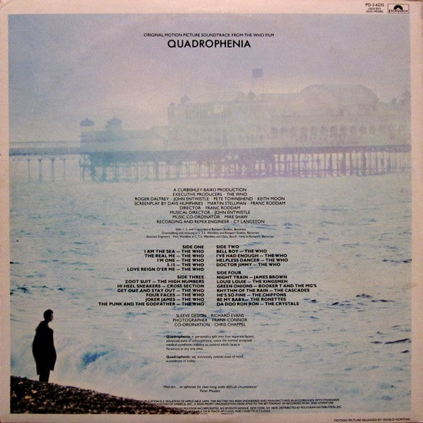 Various : Quadrophenia (Original Motion Picture Soundtrack From The Who Film) (2xLP, Album, Comp, Club, Gat)