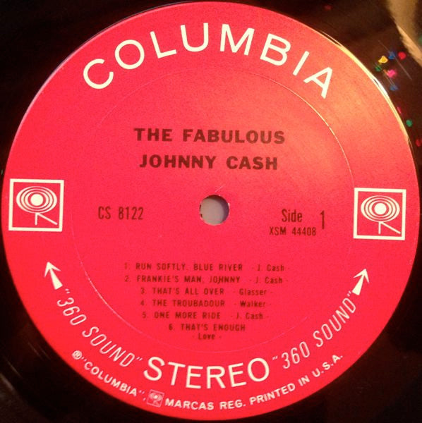 Johnny Cash : The Fabulous Johnny Cash (LP, Album, RE)