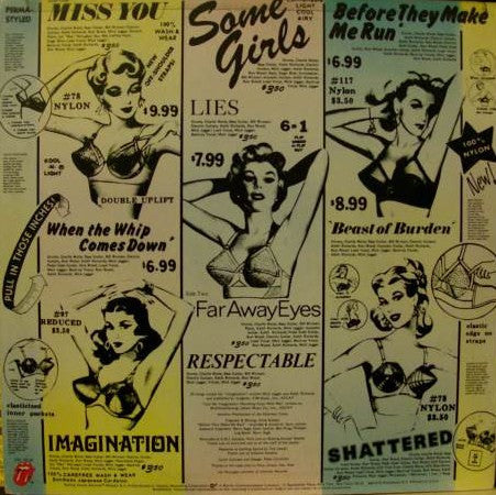 The Rolling Stones : Some Girls (LP, Album, 2nd)