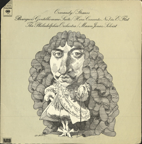 Eugene Ormandy / Richard Strauss, The Philadelphia Orchestra / Mason Jones (2) : Bourgeois Gentilhomme Suite / Horn Concerto No.1 In E-Flat (LP, Album)