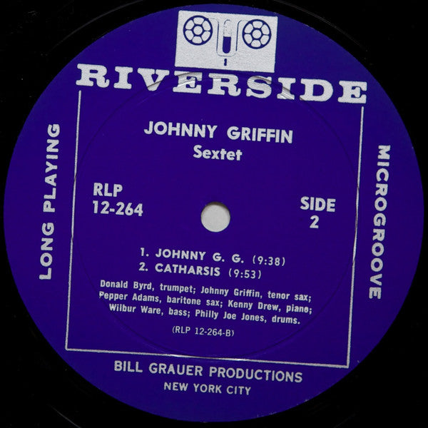 Johnny Griffin Sextet : Johnny Griffin Sextet (LP, Album, Mono)