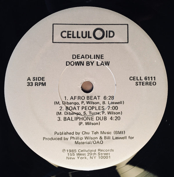 Deadline : Down By Law (LP, Album)