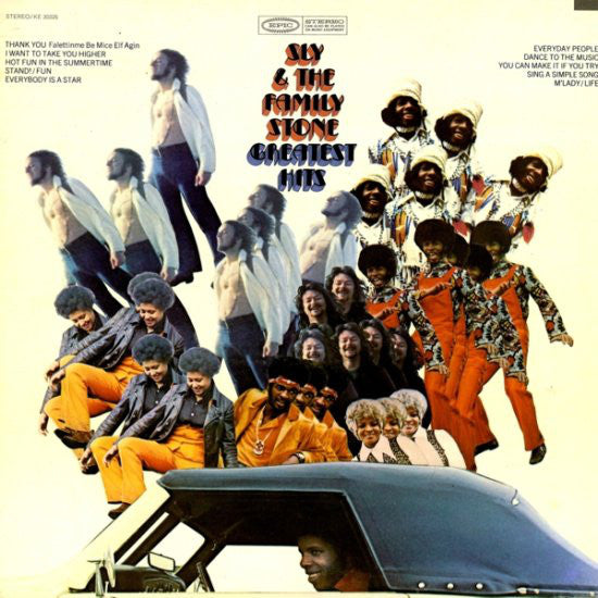 Sly & The Family Stone : Greatest Hits (LP, Comp, RE, Gat)