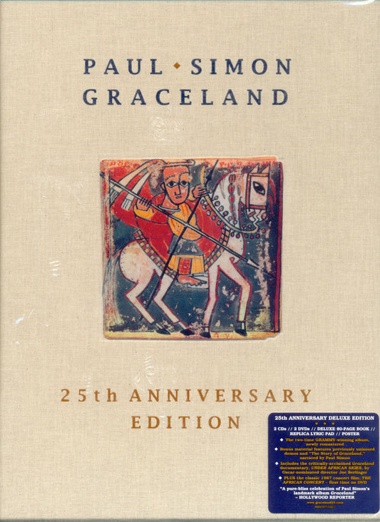 Paul Simon : Graceland (CD, Album, RE, RM + CD, Comp, RM + 2xDVD, NTSC + B)