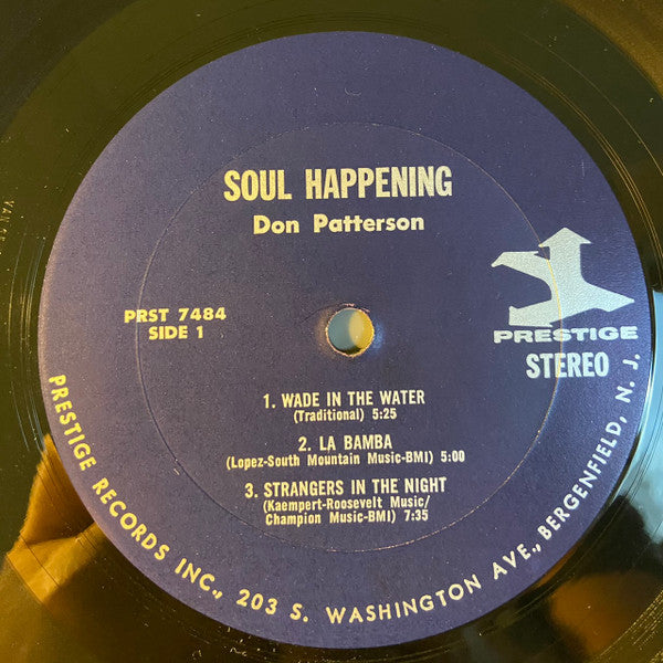 Don Patterson : Soul Happening! (LP, Album)