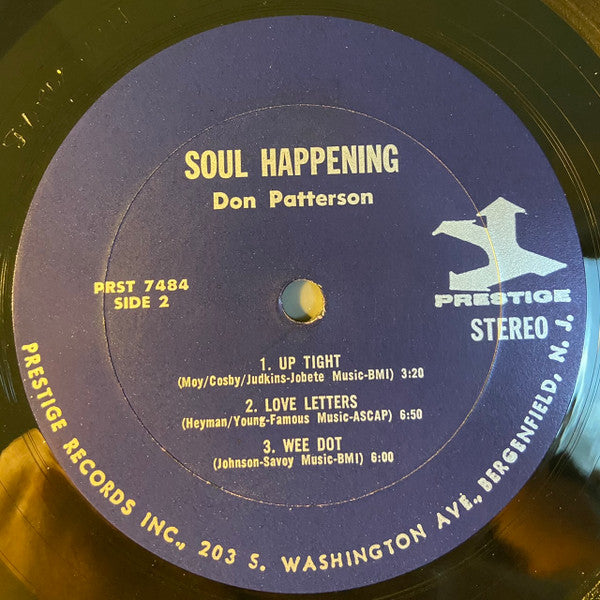 Don Patterson : Soul Happening! (LP, Album)