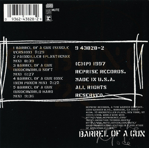 Depeche Mode : Barrel Of A Gun (CD, Maxi)