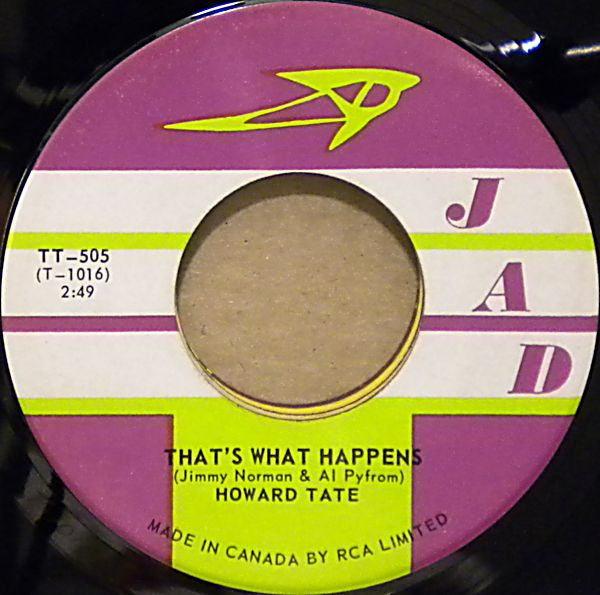 Howard Tate : That's What Happens (7", Single)