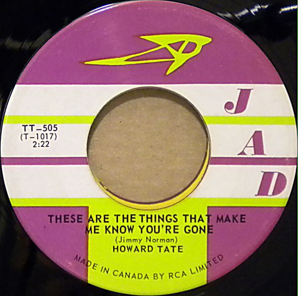Howard Tate : That's What Happens (7", Single)