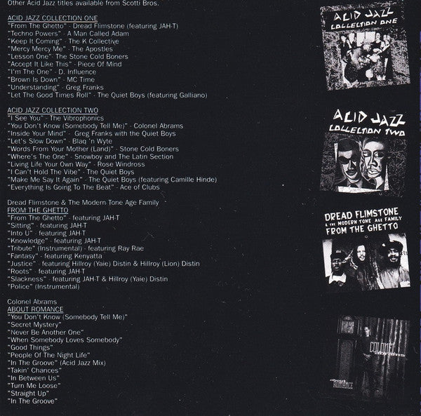 Various : The Soft Tones Of Acid Jazz (CD, Comp)