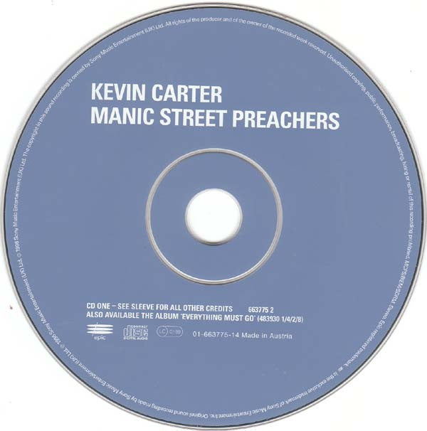 Manic Street Preachers : Kevin Carter (CD, Single)