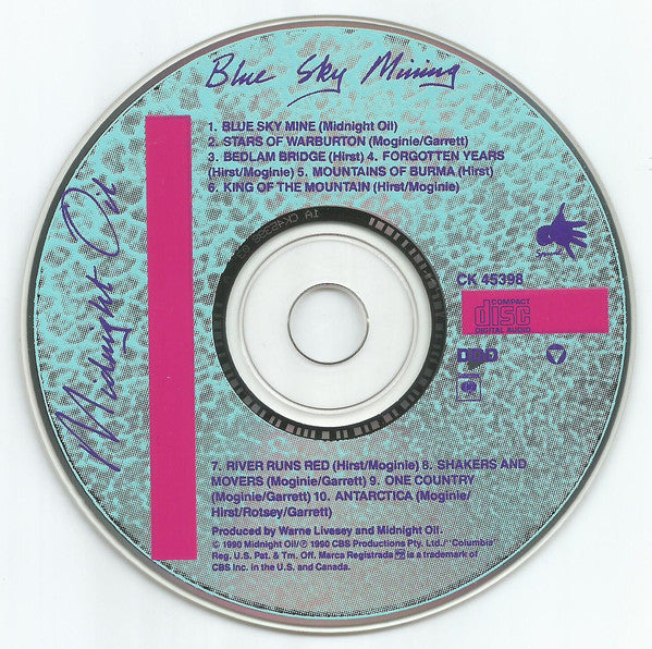 Midnight Oil : Blue Sky Mining (CD, Album)