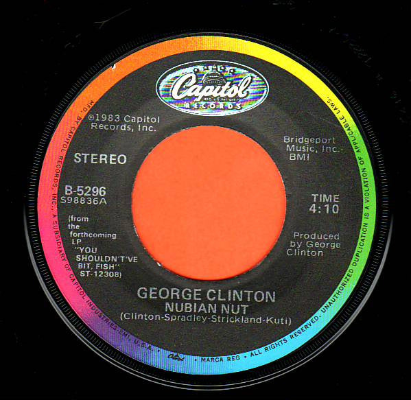 George Clinton : Nubian Nut (7", Single, Win)
