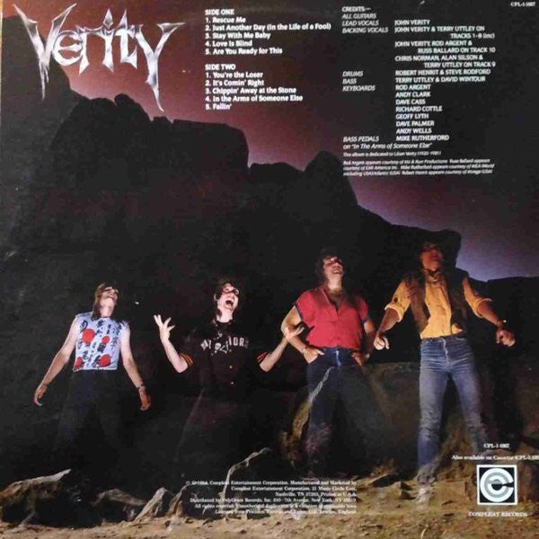 Verity (3) : Interrupted Journey (LP, Album, Gat)
