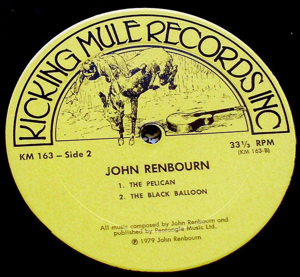 John Renbourn : The Black Balloon (LP, Album)