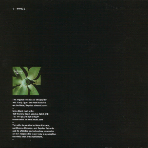 Depeche Mode : Dream On (CD, Maxi, Com)