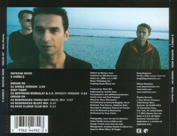 Depeche Mode : Dream On (CD, Maxi, Com)