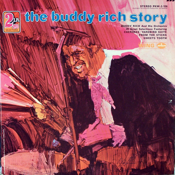 Buddy Rich And His Orchestra : The Buddy Rich Story (2xLP, Comp)