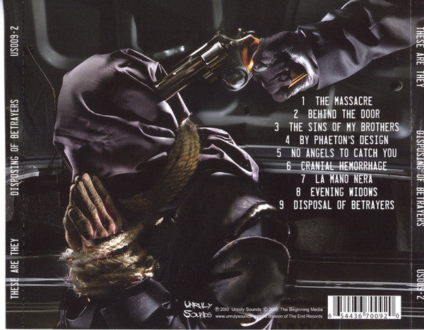 These Are They : Disposing Of Betrayers (CD, Album)