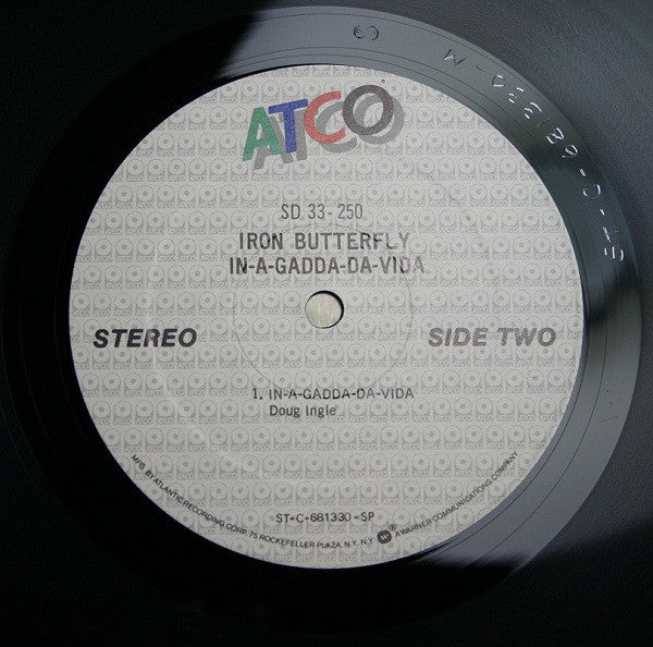 Iron Butterfly : In-A-Gadda-Da-Vida (LP, Album, RE, SP)