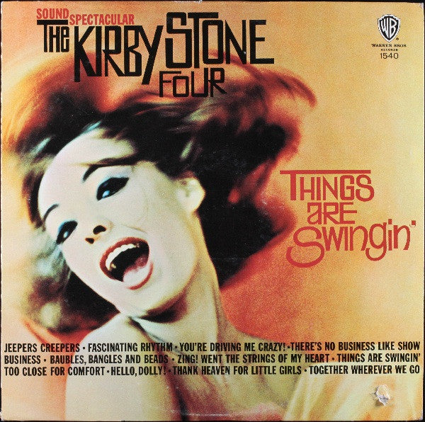 The Kirby Stone Four : Things Are Swingin' (LP, Album, Mono)
