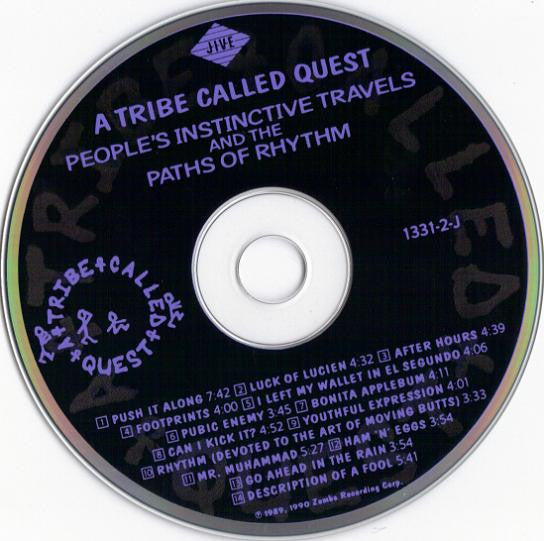 A Tribe Called Quest : People's Instinctive Travels And The Paths Of Rhythm (CD, Album)