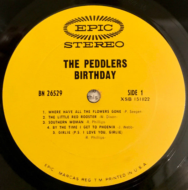 The Peddlers : Birthday (LP, Album)