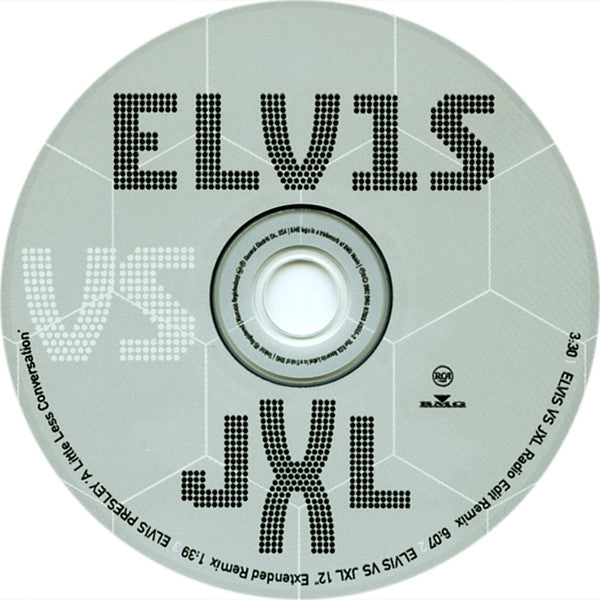 Elvis Presley vs. Junkie XL : A Little Less Conversation (CD, Single)