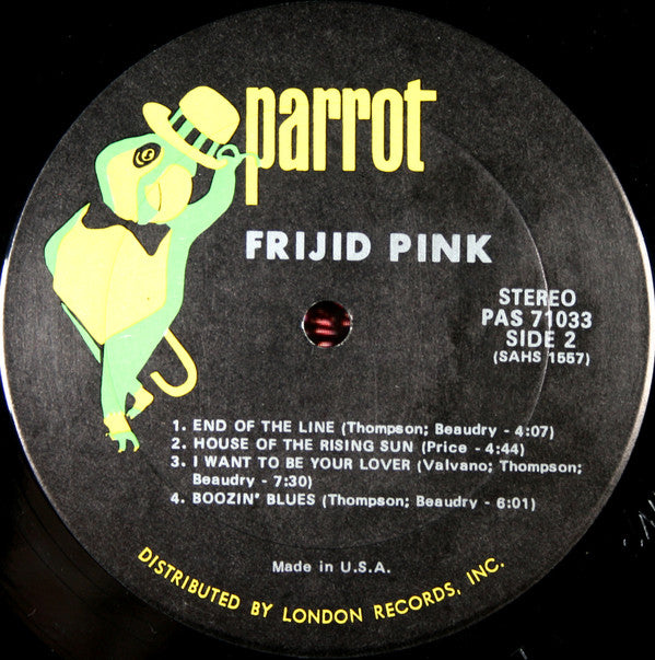 Frijid Pink : Frijid Pink (LP, Album, Ter)
