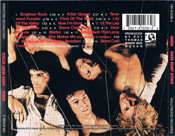 Queen : Sheer Heart Attack (CD, Album, RE, RM, Lon)