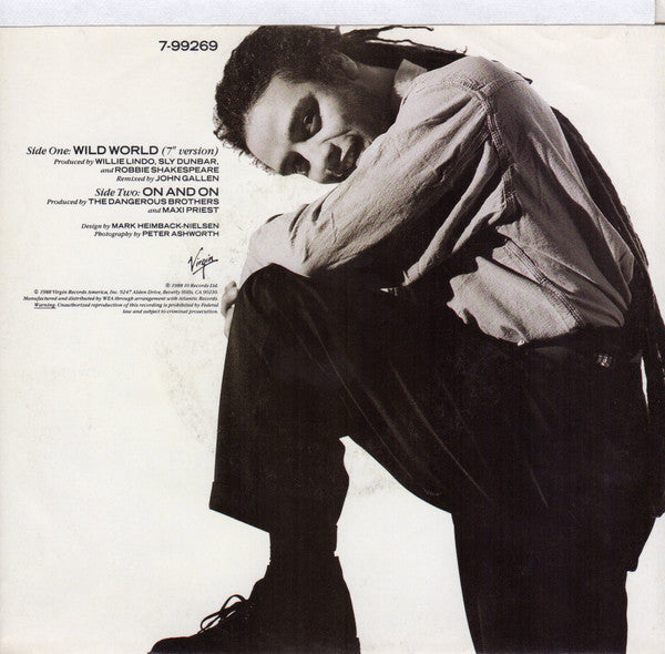 Maxi Priest : Wild World (7", Single, Promo)