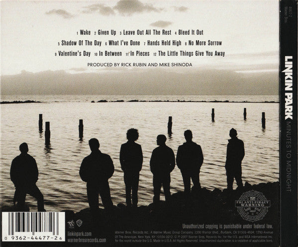 Linkin Park : Minutes To Midnight (CD, Album, Dig)