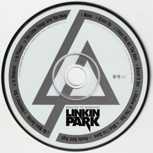 Linkin Park : Minutes To Midnight (CD, Album, Dig)