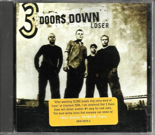 3 Doors Down : Loser (CD, Single, Promo)