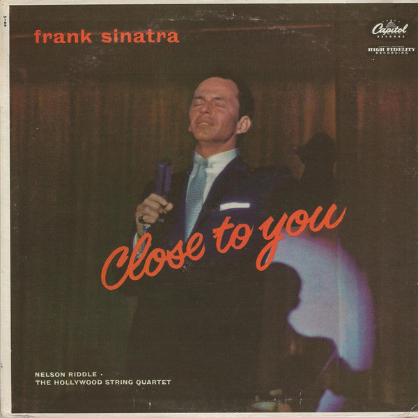 Frank Sinatra : Close To You (LP, Album, Mono, RP, Scr)