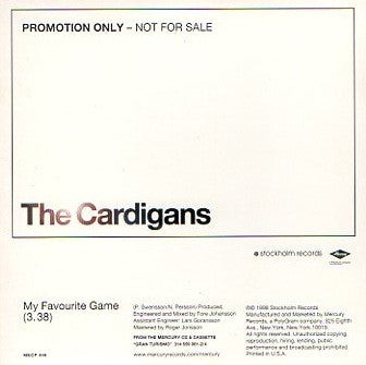 The Cardigans : My Favourite Game (CD, Promo)