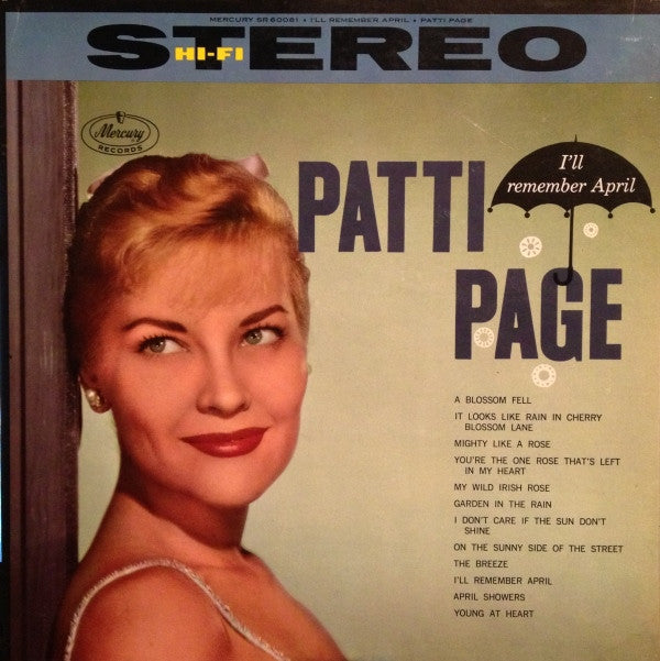 Patti Page : I'll Remember April (LP, Album)